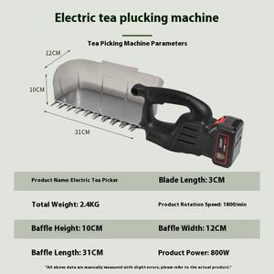 <span class=keywords><strong>Taille</strong></span>-haie sans fil électrique Portable Machine de cueillette de thé en plein air avec Rotor coupe Tech bricolage batterie au Lithium petite <span class=keywords><strong>taille</strong></span> - Product Image 3