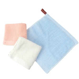 Xinshang – petite serviette carrée en pur coton, 25x25 cm, respectueuse de la peau, pour le bain des enfants - Product Image 2