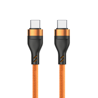 Kabel USB-C Nylon Braided Langsung dari Pabrik, Tipe-C PD 3.1 60W Pengisian Cepat untuk Laptop Tablet Ponsel, Kawat Tembaga, Sinkronisasi Data 480Mbps
