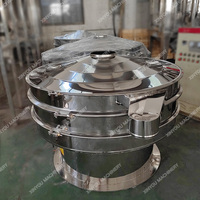 Machine de tamisage de criblage vibrante commerciale de poudre de grignons de pomme de date de myrtille d'ail de carotte