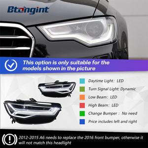 Led Đèn pha tự động hệ thống chiếu sáng ô tô đèn pha xe linh kiện thích hợp cho <span class=keywords><strong>audi</strong></span> 16th - 18th thế hệ <span class=keywords><strong>A6</strong></span> - Product Image 2