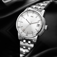 Montre de luxe pour homme, de haute qualité, en acier inoxydable, mouvement automatique Citizen, style sport et affaires, avec verre saphir, en promotion