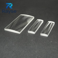 Miroir cylindrique concave-convexe K9 de haute précision, lentille optique de façonnage de source de rayons lumineux