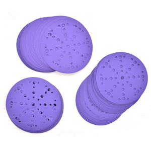 Disque abrasif multi-trous DDMS de haute qualité 150 mm, papier abrasif, OEM 40-600 #   Grit pour <span class=keywords><strong>carrosserie</strong></span> automobile - Product Image 4