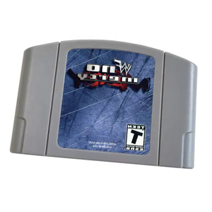 ตลับวิดีโอ<span class=keywords><strong>เกม</strong></span> <span class=keywords><strong>WWE</strong></span> No Mercy สำหรับ Nintendo 64 ตัวเรือนสีเทา <span class=keywords><strong>เกม</strong></span>ยอดนิยม เวอร์ชั่น US NTSC สำหรับ Everdrive N64 อุปกรณ์เสริม<span class=keywords><strong>เกม</strong></span> - Product Image 3