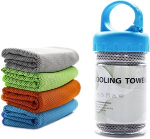Customized Logo Print <strong>Quick</strong> <strong>Drying</strong> Ice Cold Cool Feeling Sweat Instant Microfiber Outdoor Travel Gym Sport Endure Cooling <strong>Towel</strong> - Product Image 1