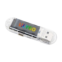 Carte de développement LILYGO T-Dongle-C5 ESP32-C5, Wi-Fi double bande, écran LCD IPS de 0,96 pouce, dongle USB, 16 Mo de mémoire flash, 8 Mo de PSRAM, prise en charge de la carte TF