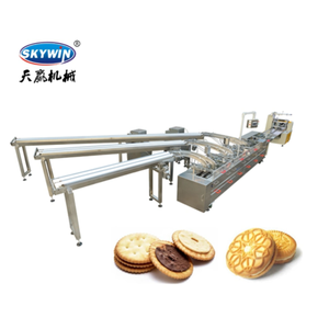 Línea de Producción de <span class=keywords><strong>Galletas</strong></span> Tipo Sándwich Totalmente Automática, Máquina de Producción de <span class=keywords><strong>Galletas</strong></span> Tipo <span class=keywords><strong>Soda</strong></span>, Máquina de Empaquetado de <span class=keywords><strong>Galletas</strong></span> Tipo Sándwich - Product Image 1