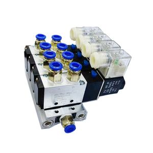 آلة نقش 24 فولت صمام الملف اللولبي مع مشعب مجموعة 2 3 4 5 لوسائط الغاز OEM التخصيص المدعومة - Product Image 4