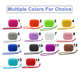 Venda quente Anti-Scratch Capa De Silicone para Air Pro <span class=keywords><strong>2</strong></span> À Prova D' Água Silicone Capa Protetora para Airpods Pro <span class=keywords><strong>2</strong></span> ° - Product Image 6