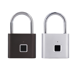 Smart Biometric Padlock Keyless Anti-Theft Security USB Rechargeable for Gym Locker Suitcase
