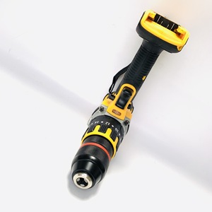 Perceuse à percussion sans fil portable haute puissance jaune 13 mm avec mandrin métallique 200 N.m, visseuse à couple sans balais rechargeable PG4665A - Product Image 1