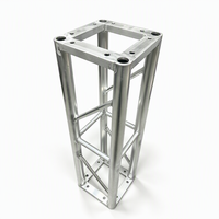 Systèmes de treillis - Treillis pour enceintes en alliage d'aluminium noir et blanc, durable, conception modulaire, double couche, capacité de charge de 500 kg, personnalisable
