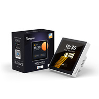 SONOFF – interrupteur mural nspael Pro pour maison connectée, panneau de commande Wifi, Thermostat intelligent, interrupteur d'affichage, hub Zigbee, panneau de commande tout-en-un