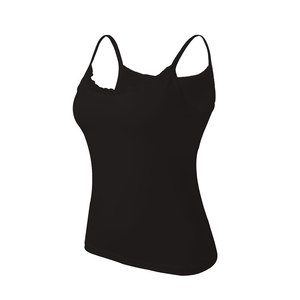 IBGUH LOGO personnalisé nouveauté camisole en dentelle à col rond à la mode pour porter comme couche extérieure ou comme couche intérieure - Product Image 5
