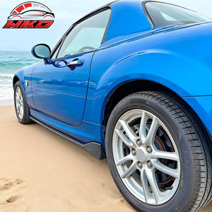 Convient pour Mazda MX-5 Miata 2009-2015, jupes latérales style IKON, imprimé fibre de carbone - Product Image 4
