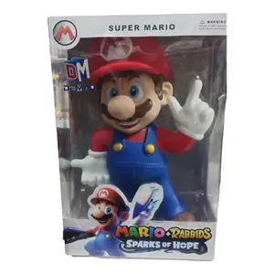 Para Super Mario + Rabbids Juego de figuras de acción ODM Juguete militar con accesorios de anime para coleccionar con Mario Bros - Product Image 3