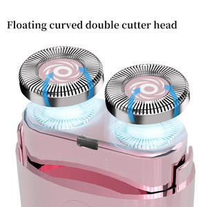 Mini rasoir électrique étanche, rasoir pour enlever les poils, tondeuse USB, rasoir rotatif étanche, tondeuse à barbe et à cheveux - Product Image 5