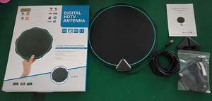 Offre Spéciale Fêtes - <span class=keywords><strong>Antenne</strong></span> <span class=keywords><strong>TV</strong></span> Numérique 2026 - Compatible 4K Ultra HD et 1080P, Prête à l'emploi pour les Déconnectés des Câbles - Product Image 4