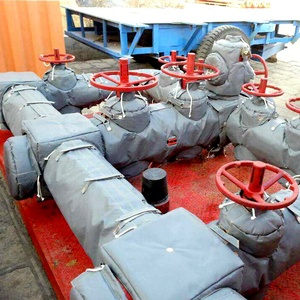 Cubierta Protectora Industrial Personalizada para Tuberías y Válvulas, Resistente al Fuego, al Agua y al Calor, para Chaqueta <span class=keywords><strong>Aislante</strong></span> Removible - Product Image 4