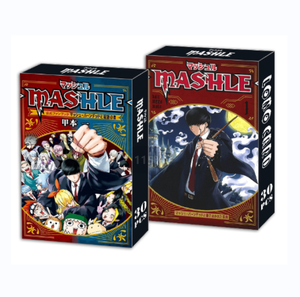 Nuove 2 Varianti <span class=keywords><strong>di</strong></span> Carte Lomo Mashle, 30 Pezzi/Scatola, Stampa Fronte-Retro, Carte <span class=keywords><strong>Anime</strong></span> Magic and Muscles per Fan - Product Image 1