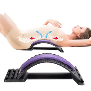 Zhoya Logo Back Massager Stretcher Lumbar Support Spine Back Stretcher