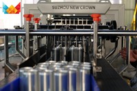 Mesin Pengisian Kaleng Aluminium 330ml Kecepatan Tinggi 6000/18000/24000CPH, Produsen China, Lini Produksi Pengisian CSD Profesional, Bersertifikasi CE