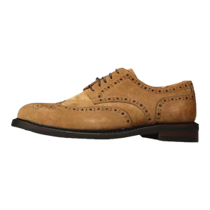 <span class=keywords><strong>Scarpe</strong></span> Derby Brogue Retrò Artigianali, <span class=keywords><strong>Scarpe</strong></span> Casual in Pelle da <span class=keywords><strong>Uomo</strong></span>, <span class=keywords><strong>Scarpe</strong></span> da <span class=keywords><strong>Uomo</strong></span> in Vera Pelle Scamosciata Stile Britannico per Business - Product Image 6