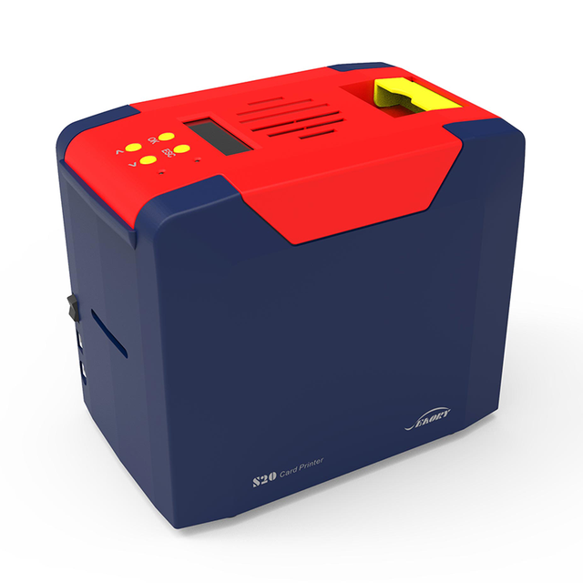 Seaory S20 Desktop Single-sided PVC Card Printer Dye Sublimation Direct-to-card Printer for RFID ID IC Card Printing