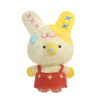Coussin de confort en peluche Lapin de Pâques Printanier, 100% Polyester, Rembourrage Coton PP, Unisexe, Cadeau Compagnon Douillet