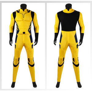 스카이림 영화에서 영감을 받은 울버린 코스프레 의상 성인 남성용 할로윈 의상 상의 세트 - Product Image 3