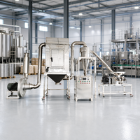 Moulin classificateur d'air avec dépoussiéreur, broyeur ultra-fin de 80 à 320 mesh pour l'industrie des poudres alimentaires et des épices (piment)