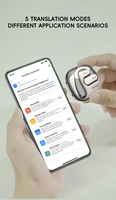 Earbuds Penerjemah Bisnis Global S10 Lite Profesional dengan Koneksi Perangkat Ganda dan Kontrol Sentuh