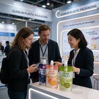 Pochettes souples personnalisées avec bec verseur pour liquides alimentaires, jus, purées de fruits, emballage de boissons – OEM ODM, haute qualité, faible MOQ
