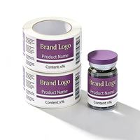 Étiquettes adhésives industrielles personnalisées avec logo, imperméables, pour bouteilles, autocollants en cuivre pour bougies, cadeaux, artisanat, emballage de bouteilles