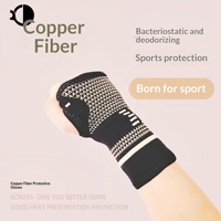 Protections pour les mains pour sports de plein air, fitness, musculation, boxe, pompes; Protège-paumes en nylon tricoté, respirant, doux et élastique