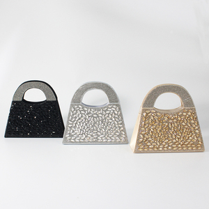 <span class=keywords><strong>Borsa</strong></span> di Lusso con Strass <span class=keywords><strong>a</strong></span> Goccia, Manico Curvo <span class=keywords><strong>a</strong></span> Forma di Anello con Diamanti, per Feste di Gala e Cocktail, <span class=keywords><strong>Borsa</strong></span> <span class=keywords><strong>Rigida</strong></span> Scintillante - Product Image 6