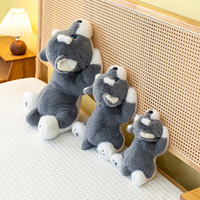 Vente en gros de jouets en peluche : Mamouth simulé, Éléphant, Poupée en peluche, Cadeau d'anniversaire, Peluches personnalisées, Animaux en peluche