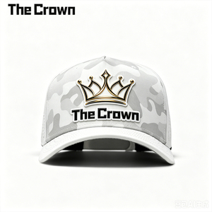 Custom Logo Pinstripe 5 Panel Structured Snapback Hat Wholesale Bulk Two Tone <b>Flat</b> Brim <b>Cap</b> With Green Undervisor Manufacturer - Product Image 1