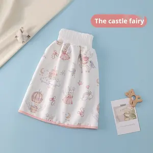 <span class=keywords><strong>Pañal</strong></span> de tela impermeable, lavable, suave y transpirable con estampado de animales de dibujos animados para bebés, niños y niñas, con cintura alta y protección para <span class=keywords><strong>el</strong></span> vientre. - Product Image 6