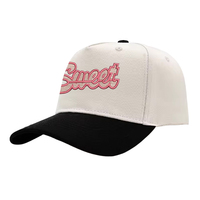 Gorras de Béisbol Personalizadas al por Mayor, 100% Algodón, 5 Paneles, Estructuradas, de Dos Tonos, Ajustables, con Logotipo Bordado en 3D, para Hombre y Mujer