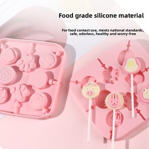 Molde de Silicona con Forma de Flor de Dibujos Animados para Hacer Pasteles, No Tóxico, Antiadherente, Ecológico, Apto para Microondas, Fácil de Desmoldar, Solong - Product Image 3
