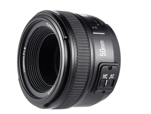 Lente Yongnuo YN50mm F1.8 AF MF, Lente de Enfoque Automático YN <span class=keywords><strong>50mm</strong></span> para Cámaras <span class=keywords><strong>Nikon</strong></span> D800 D300 D700 D3200 D3300 D5100 D5200 DSLR - Product Image 5