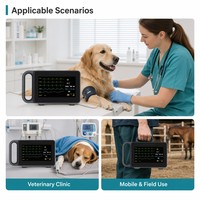 Moniteur patient vétérinaire pour chats, moniteur de signes vitaux portable, dispositif de surveillance multiparamétrique pour animaux