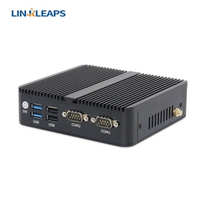 มินิพีซีอุตสาหกรรมขนาดกะทัดรัดยอดนิยม Alder Lake-N N100 Quad Cores 4 เธรด พอร์ต LAN แบบ Dual GbE รองรับจอแสดงผล 3 จอ HD  DDR4 รุ่นใหม่ NPC-A - Product Image 2