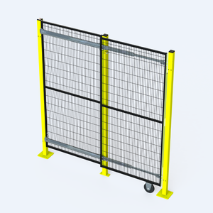 Vallas enmarcadas de seguridad para máquinas básicas y fuertes <span class=keywords><strong>METALTEC</strong></span> 6 'de altura Montaje rápido - Product Image 1