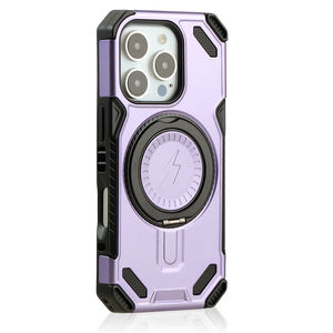 Fundas Magnéticas de Lujo a Prueba de Golpes con Anillo Giratorio de 360 Grados para <span class=keywords><strong>iPhone</strong></span> 17 Air 16 Pro Max 15 Plus 14 13 - Product Image 6