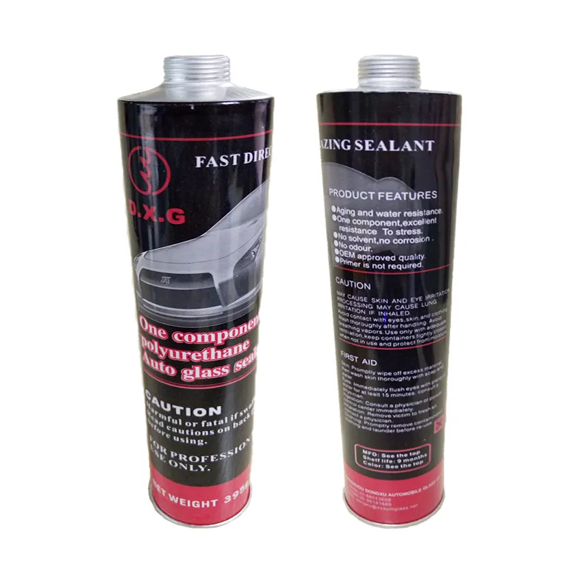 กระจกรถยนต์กาวส่วนประกอบเดียวยูรีเทนกระจกรถยนต์ Pu Sealant 310Ml 400Ml