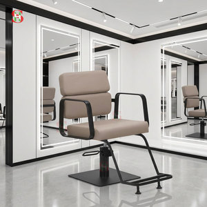 Base carrée noire en acier inoxydable de luxe Shenghui pour fauteuil de barbier hydraulique – Pièces et accessoires pour chaise de salon de coiffure - Product Image 2