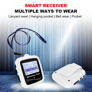 Beeper d'appel sans fil Récepteur de montre étanche pour église Infirmière Café Restaurant Hôpital & Serveurs TABLE RÉSERVÉE Table basse - Product Image 2